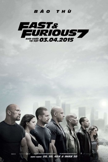 Quá Nhanh Quá Nguy Hiểm 7 (Fast & Furious 7) [2015]